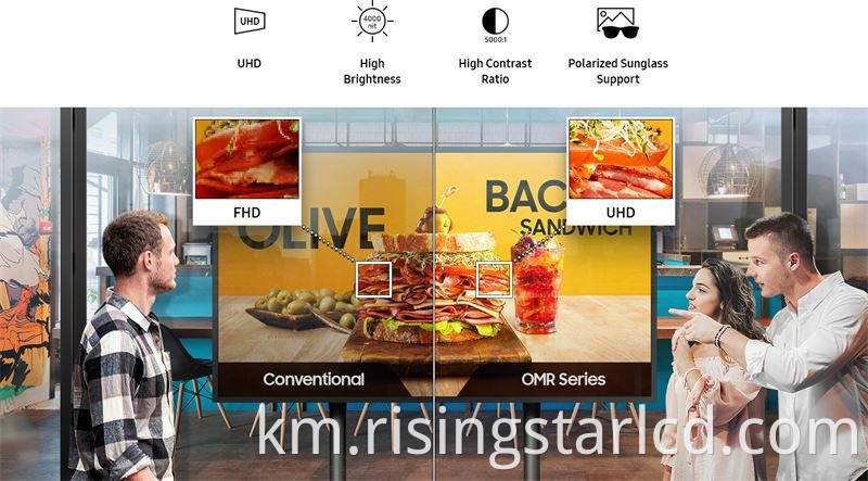 window digital signage